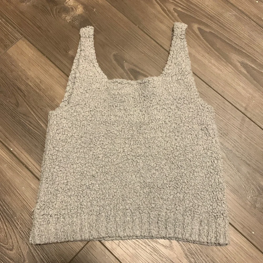 Skims Gray Girls Cozy Knit Tank size 12/14